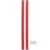Pig Rails 14.25" Red