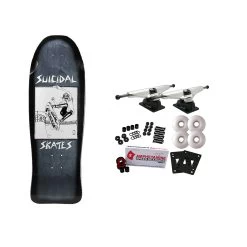 Dogtown Complete Suicidal Skates Pool Skater Reissue Black 10.12" X 30.32"