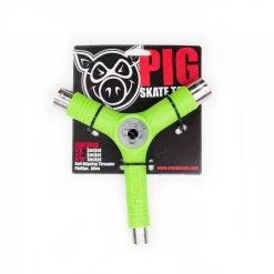 Pig Skate Tool Tri Socket All In One With Threader - Green