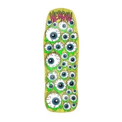 Heroin Skateboard Deck Mutant Eyeballer (Assorted) 10.25"