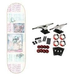 Heroin Skateboard Complete Yankou Die Tonight 8.25" X 31.5"