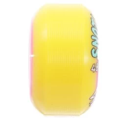 Snot Wheel Co. Skateboard Wheels 48mm Lil Boogers 101A Yellow/Pink -Powell Peralta Store 0718 SW0038 3 53006.1689687914