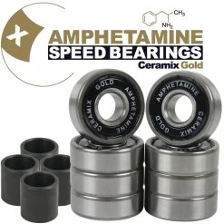 Amphetamine Bearings Ceramic Gold