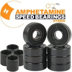 Amphetamine Bearings Ceramic Hybrid