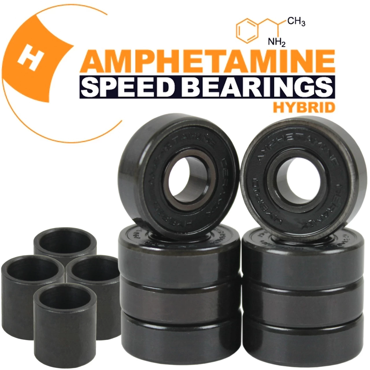 Amphetamine Bearings Ceramic Hybrid 1 Amphetamine Bearings Ceramic Hybrid