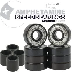 Amphetamine Bearings Ceramic Silver