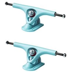 Paris Longboard Trucks V2 180mm 50° Blue Macaron (10" Axle) - Pair - Set Of 2