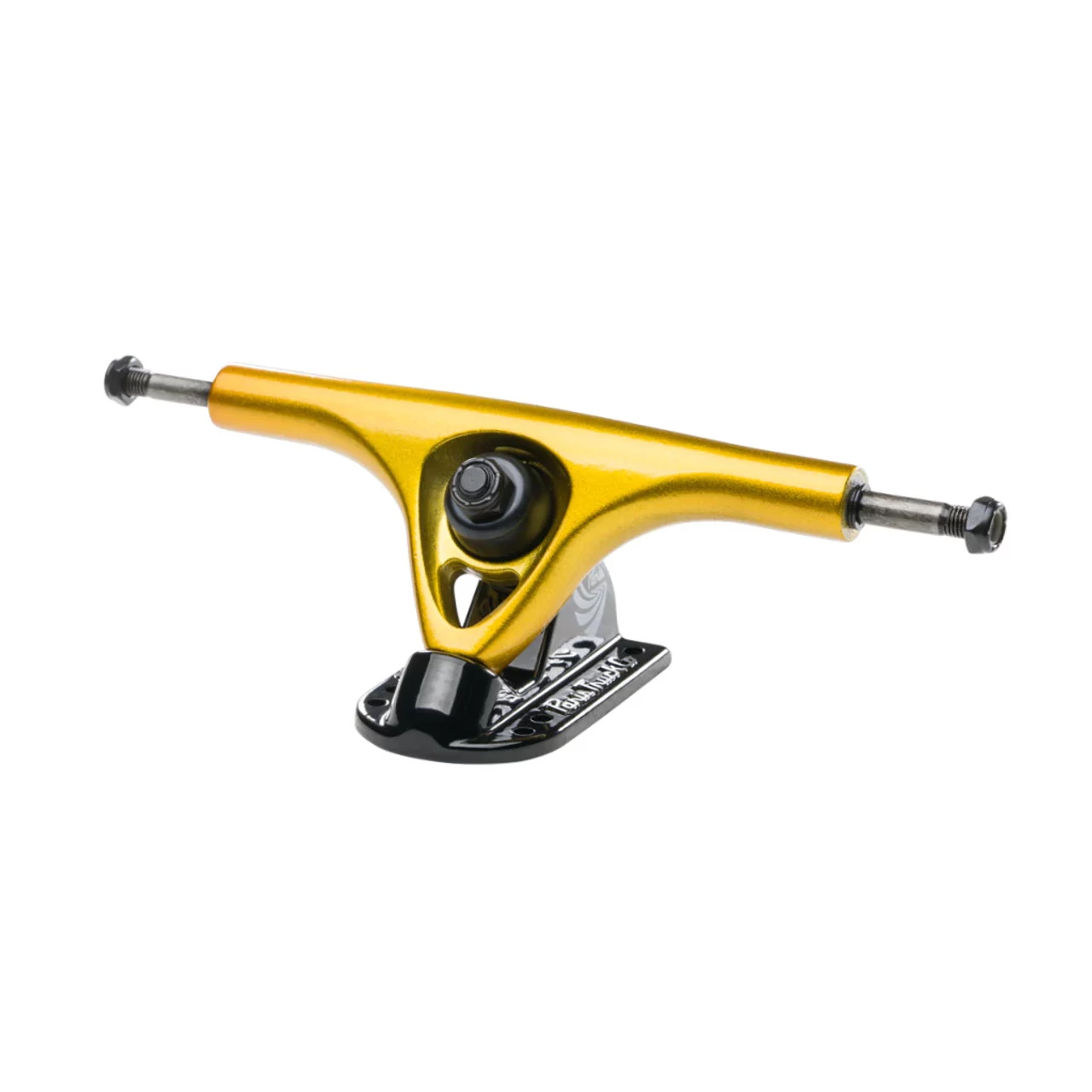 Paris Longboard Trucks, Wheels, Hardware, And Abec 7 Bearings Kit - V2 180 Gold + Blank Dark Green 64mm 82A 3 Paris Longboard Trucks, Wheels, Hardware, And Abec 7 Bearings Kit - V2 180 Gold + Blank Dark Green 64mm 82A - Image 3