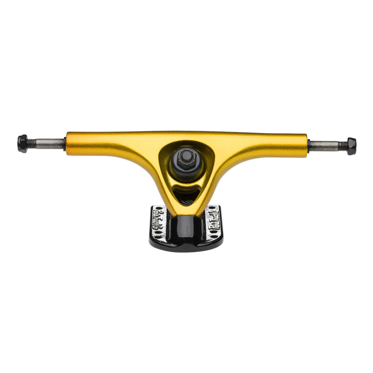 Paris Longboard Trucks, Wheels, Hardware, And Abec 7 Bearings Kit - V2 180 Gold + Bigfoot 76mm 84A Blue Swirl 4 Paris Longboard Trucks, Wheels, Hardware, And Abec 7 Bearings Kit - V2 180 Gold + Bigfoot 76mm 84A Blue Swirl - Image 4