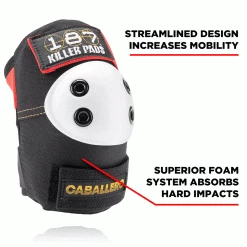 187 Skateboard Pads Steve Caballero Knee/Wrist/Elbow Combo Cab Dragon Size L/XL -Powell Peralta Store 187 6PK CAB 3 13816.1662751420