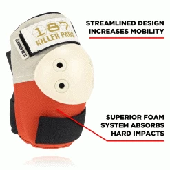 187 Skateboard Pads Lizzie Armanto Knee/Wrist/Elbow Combo Blood Orange Size JR 7 187 Skateboard Pads Lizzie Armanto Knee/Wrist/Elbow Combo Blood Orange Size JR -Powell Peralta Store 187 6PK LIZZIE 3 03770.1662751355