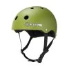 187 Skateboard Helmet Pro Skate W/ Sweatsaver Liner Army Green Size L