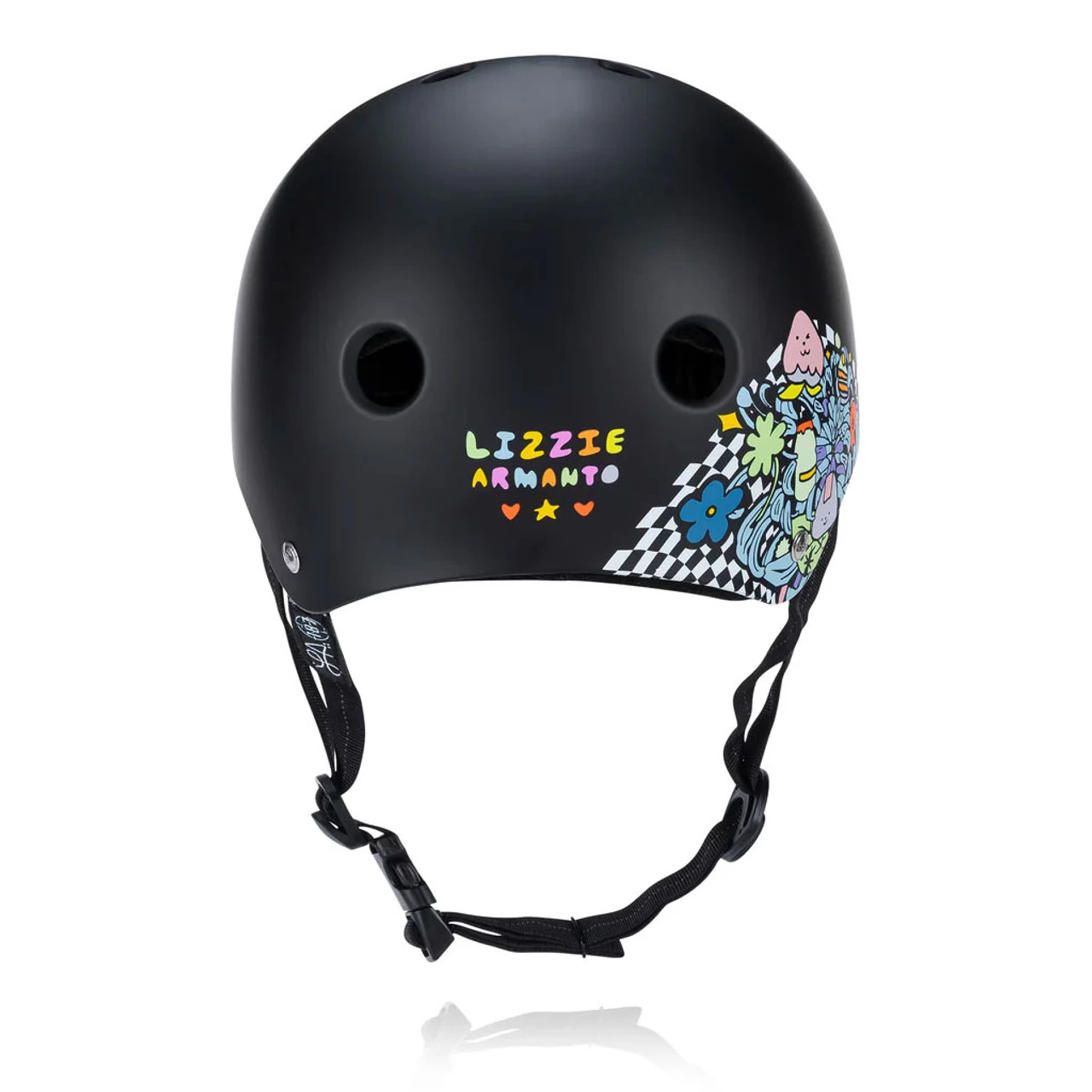 187 Skateboard Helmet Pro Skate W/ Sweatsaver Liner Lizzie Armanto Size S 2 187 Skateboard Helmet Pro Skate W/ Sweatsaver Liner Lizzie Armanto Size S - Image 2