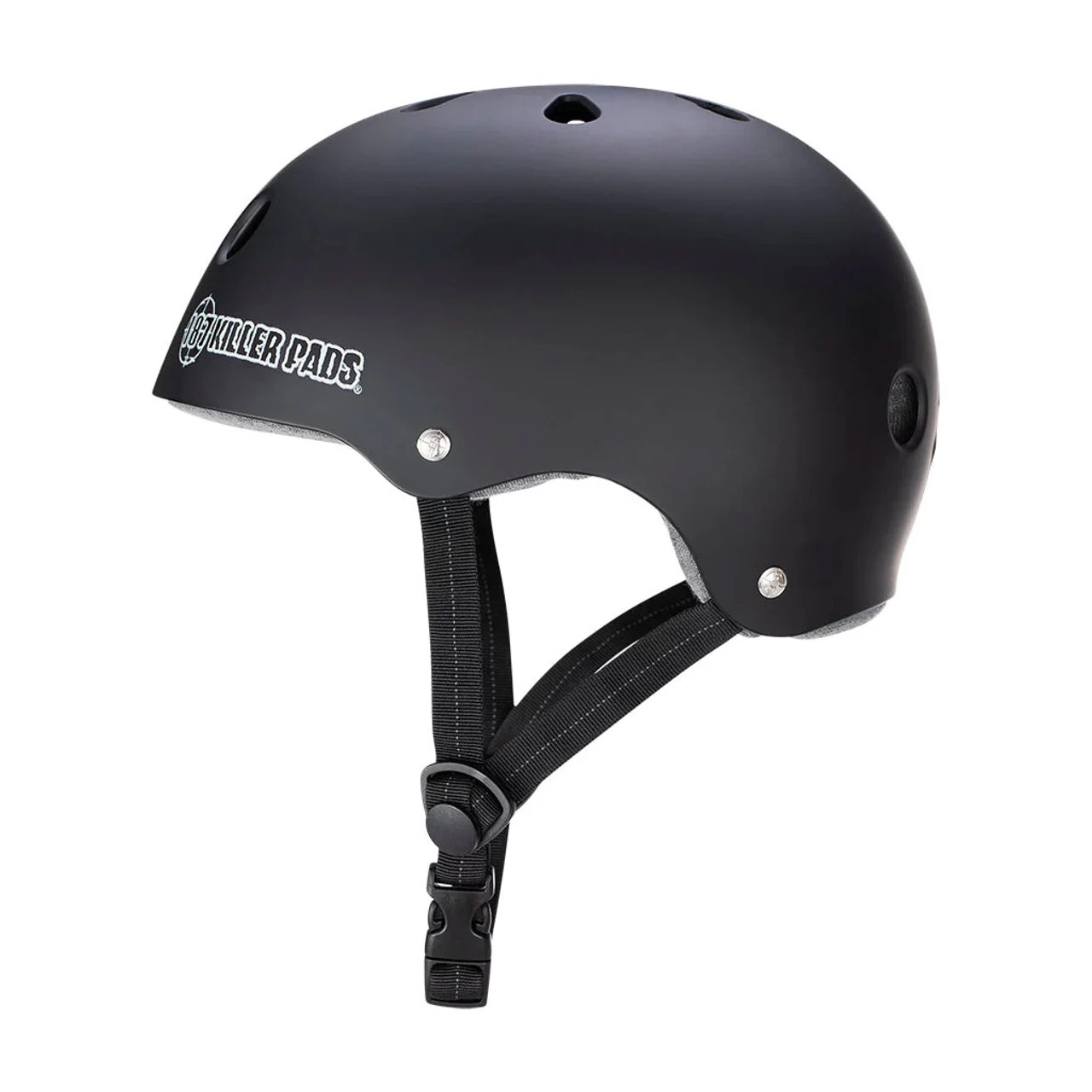 187 Skateboard Helmet Pro Skate W/ Sweatsaver Liner Matte Black Size XL 2 187 Skateboard Helmet Pro Skate W/ Sweatsaver Liner Matte Black Size XL - Image 2