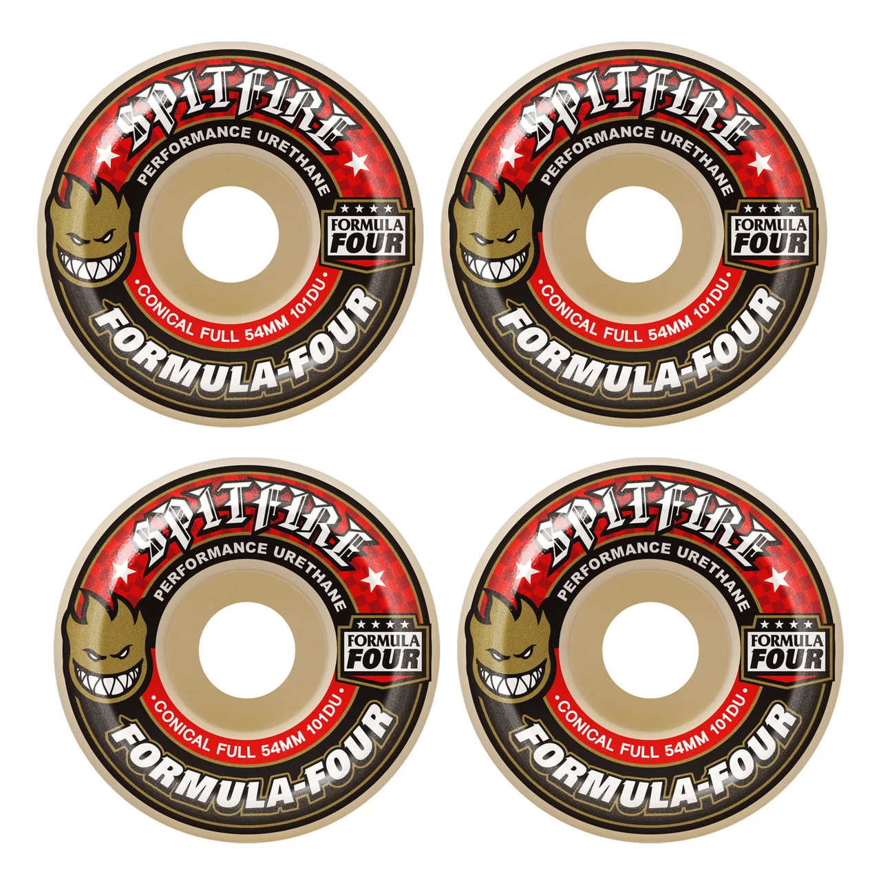 Spitfire Skateboard Wheels 58mm Conical Full F4 101A 1 Spitfire Skateboard Wheels 58mm Conical Full F4 101A