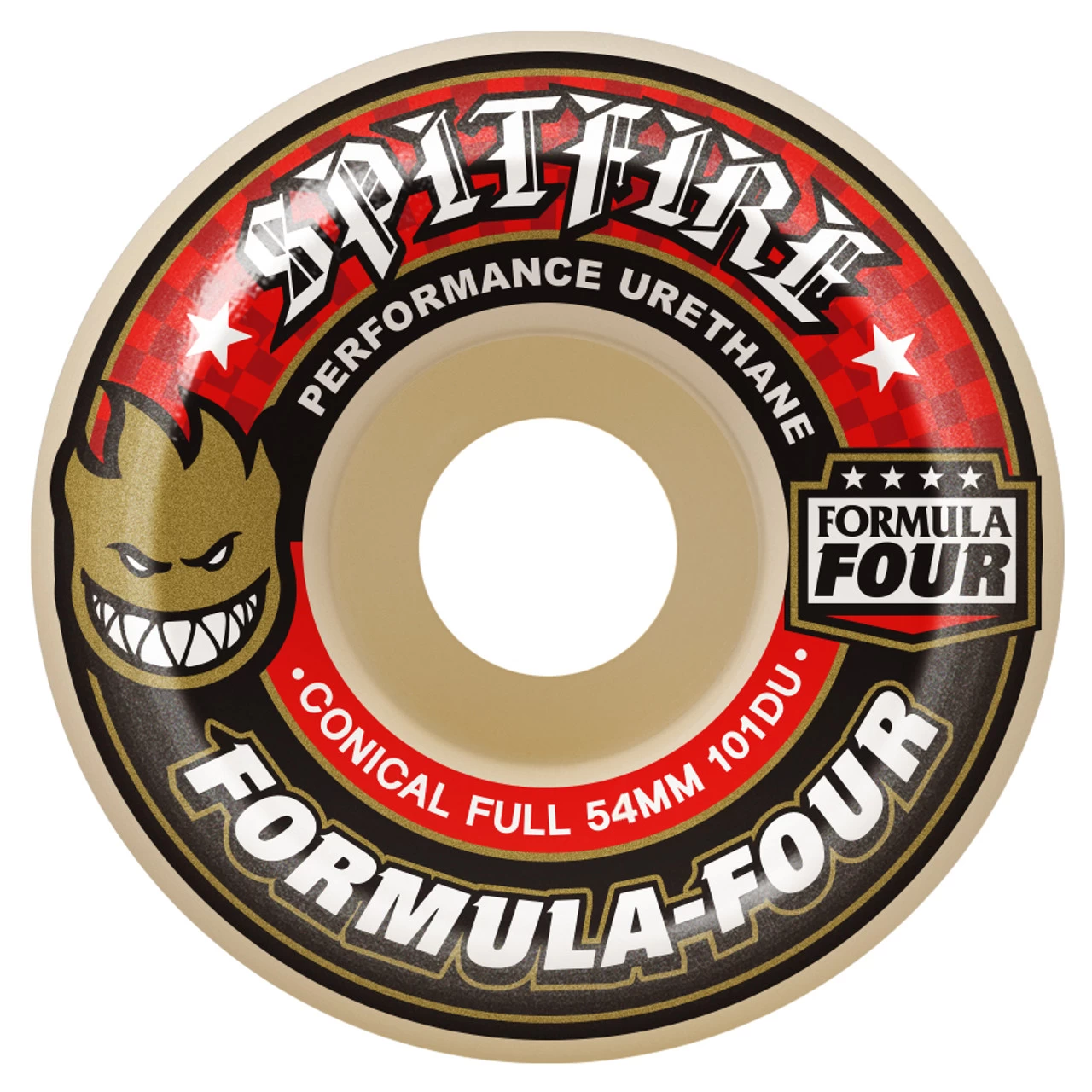 Spitfire Skateboard Wheels 58mm Conical Full F4 101A 2 Spitfire Skateboard Wheels 58mm Conical Full F4 101A - Image 2