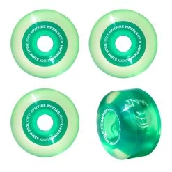 Spitfire Skateboard Wheels 53mm Sapphire 90A Green