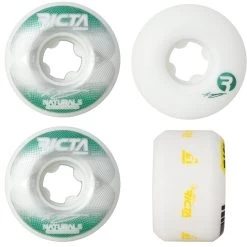 Ricta Skateboard Wheels 54mm McCoy Geo Naturals Slim 99A White