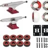 Independent Skateboard Trucks 159 Hollow Delfino, Spitfire Wheels, Abec 5 Bearings