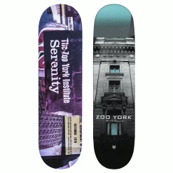 Zoo York Skateboard Deck Bank Of New York & Clarendon 8.25" 2 Pack Of Decks