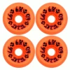 Dogtown Skateboard Wheels 60mm K-9 80's 97A Orange Old School