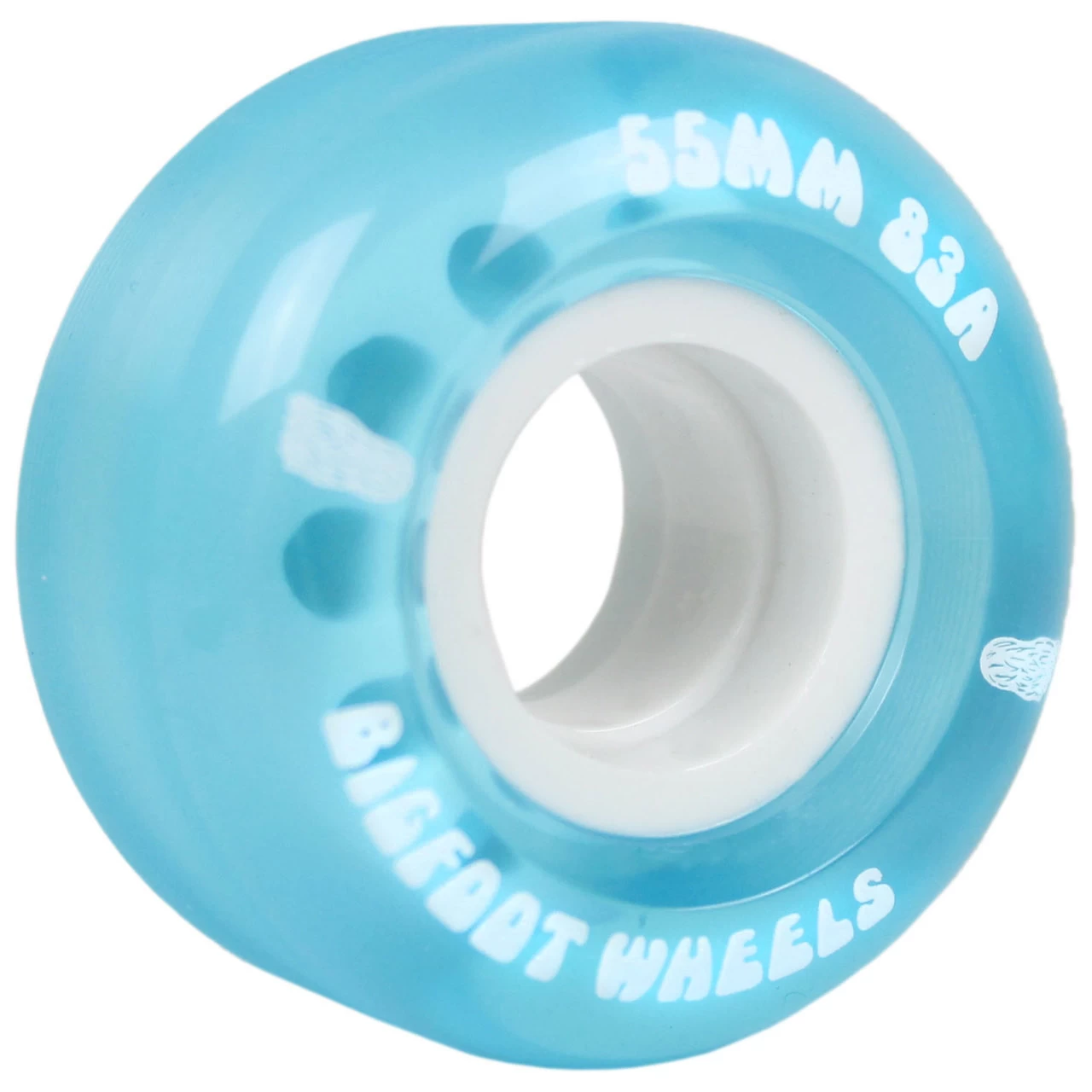Bigfoot 55mm 83A Soft Cruiser Filmer Wheels Blue (Set Of 4) 3 Bigfoot 55mm 83A Soft Cruiser Filmer Wheels Blue (Set Of 4) - Image 3