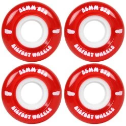 Bigfoot 55mm 83A Soft Cruiser Filmer Wheels Red (Set Of 4)