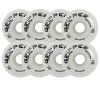 Labeda Roller Hockey Wheels - Gripper Crossover 59mm 76A White (8-Pack)