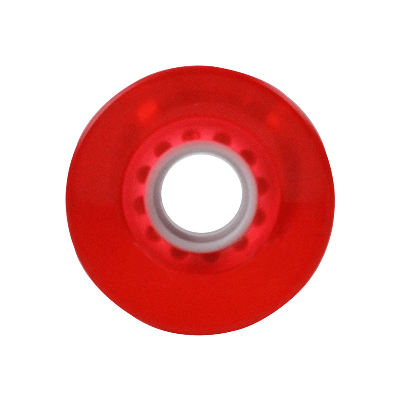 Blank Wheels 59mm 82A Hi-Rebound Soft Cruiser Clear Red 2 Blank Wheels 59mm 82A Hi-Rebound Soft Cruiser Clear Red - Image 2