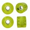 Blank Wheels 59mm 82A Hi-Rebound Soft Cruiser Clear Yellow