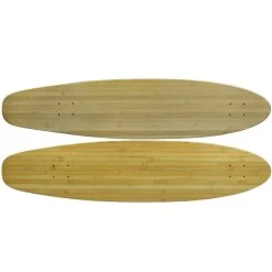Moose Longboard Deck 9" X 40" Kicktail Bamboo