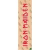 Mob Skateboard Griptape Iron Maiden Logo Clear 9" X 33" Sheet
