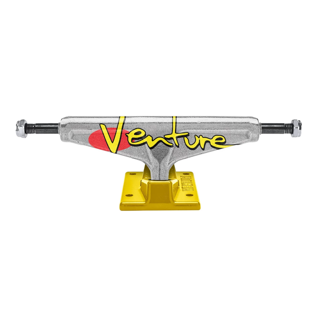 Venture Trucks Team 92 Full Bleed Silver/Yellow 5.0 High (7.63" Axle) 3 Venture Trucks Team 92 Full Bleed Silver/Yellow 5.0 High (7.63" Axle) - Image 3