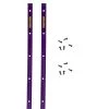 OJ Wheels Juice Bar Skateboard Rails Purple 14" 5-Hole Design (PAIR)