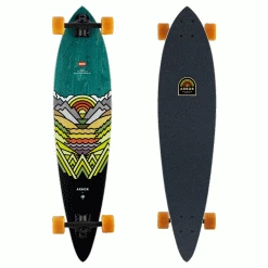 Arbor Longboard Draplin 21 Artist Fish 8.375" X 37"