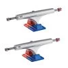 Ace Skateboard Trucks AF1 Blue/Orange Silver 60 (8.75" Axle) Pair
