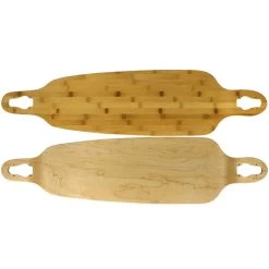 Moose Longboard Complete 9.75" X 39.75" Double Drop Baked Bamboo 9 Moose Longboard Complete 9.75" X 39.75" Double Drop Baked Bamboo -Powell Peralta Store ALT147 BBAM 13549.1591049002