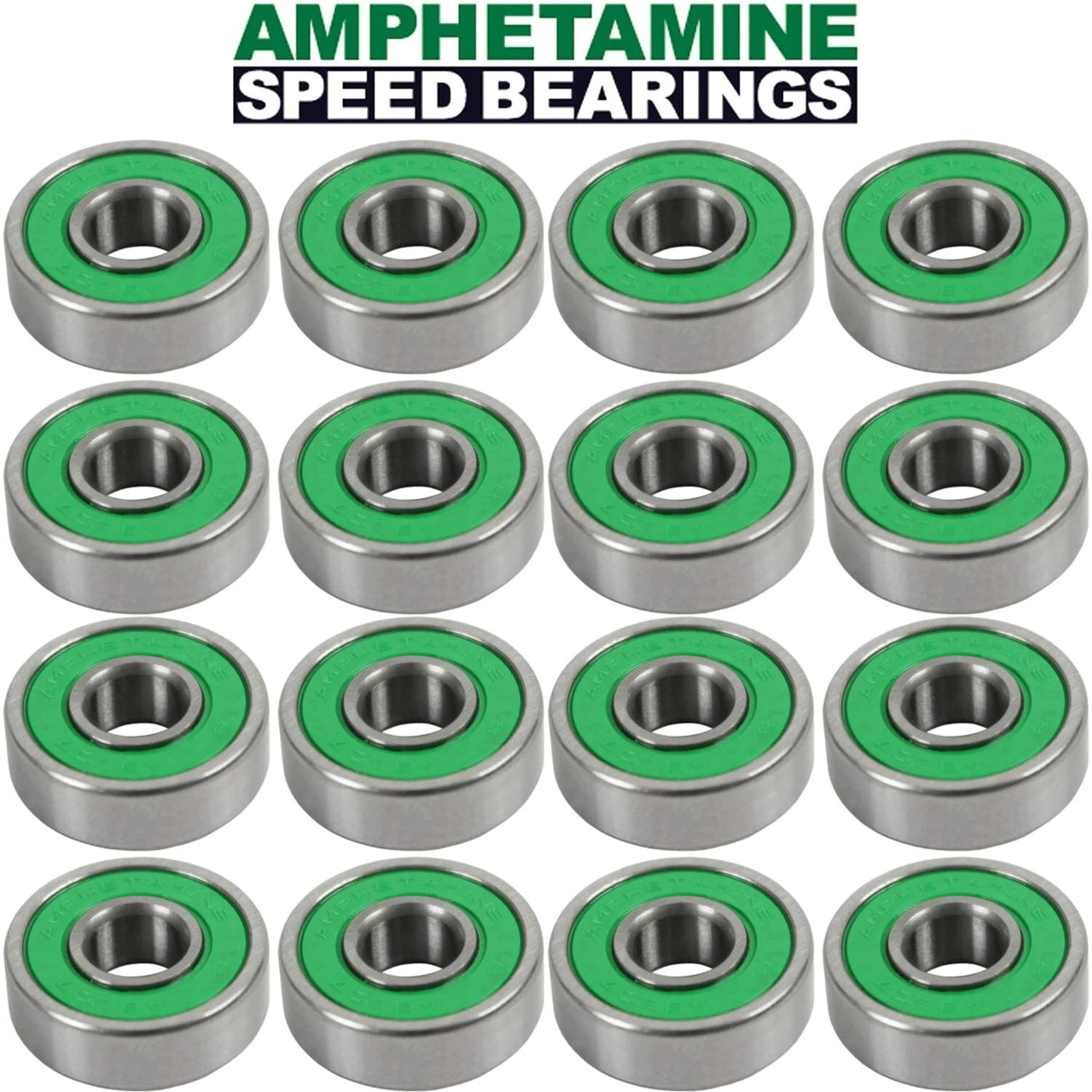 Amp Inline Roller Hockey Speed Bearings And Spacers Kit Abec 7 2 Amp Inline Roller Hockey Speed Bearings And Spacers Kit Abec 7 - Image 2