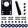 Longboard Hardware Refresh Kit - Bearings, Angled Risers, 1.5" Hardware