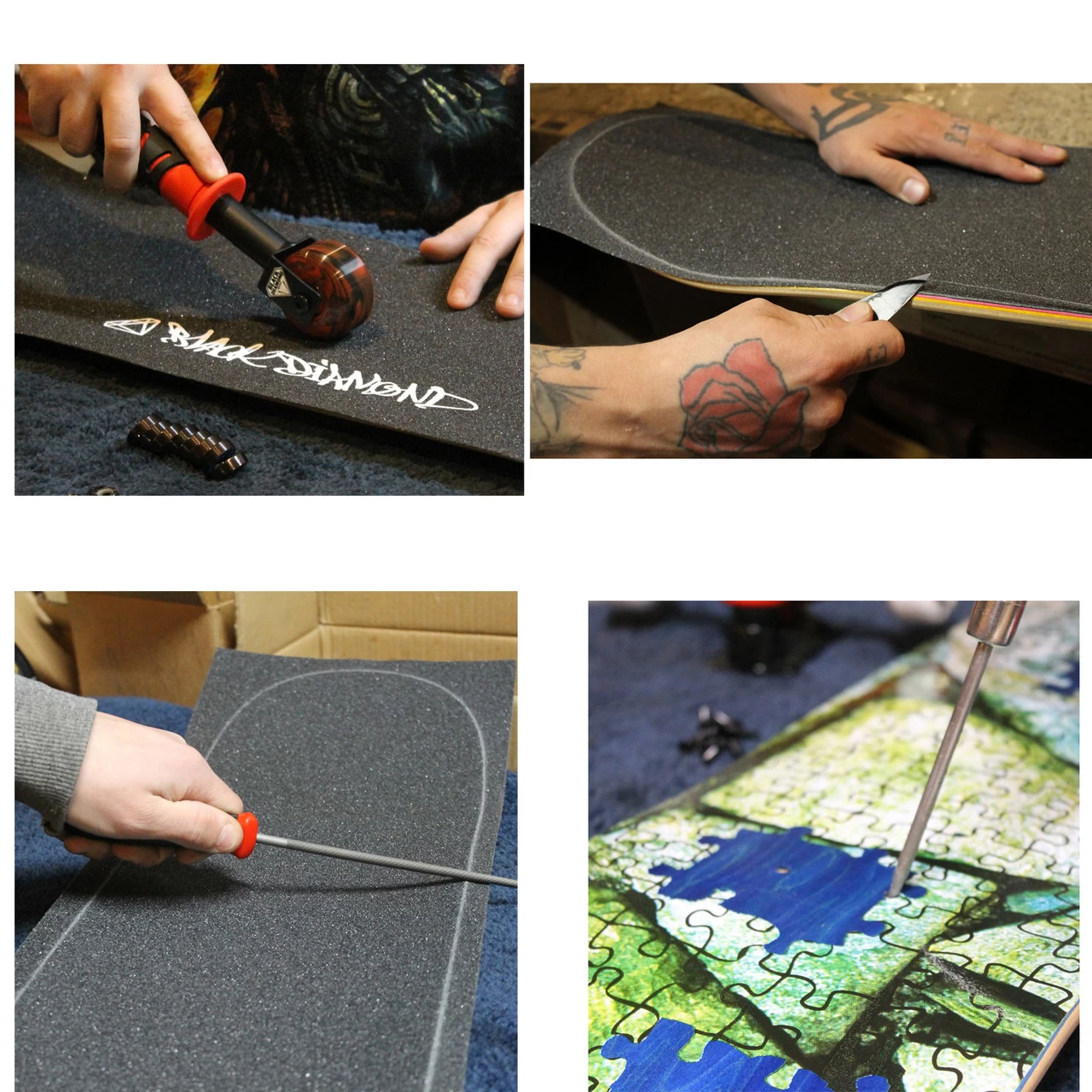 Black Diamond Grip Application Kit - Pro (Roller/File/Awl/Cutter) 5 Black Diamond Grip Application Kit - Pro (Roller/File/Awl/Cutter) - Image 5