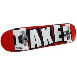 Baker Complete Logo White 8.0" -Powell Peralta Store BAKERLOGOREDSIWH 62289.1512598544