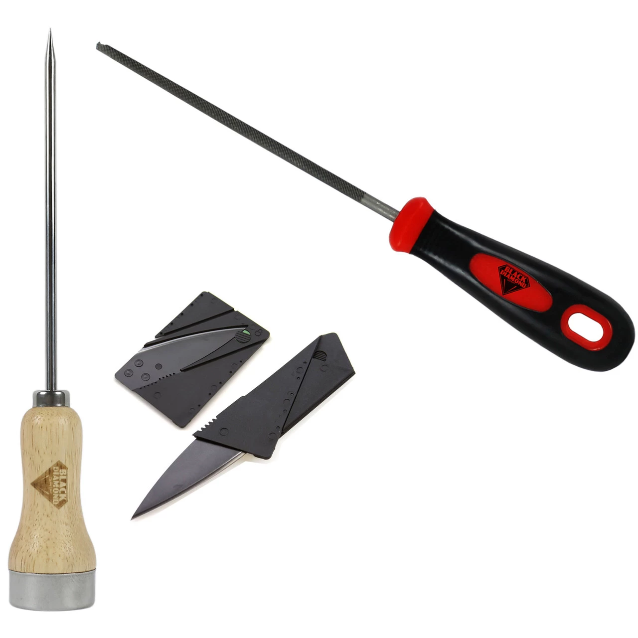 Black Diamond Grip Application Kit - Preferred (File/Knife/Awl) 1 Black Diamond Grip Application Kit - Preferred (File/Knife/Awl)