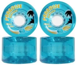 Bigfoot Longboard Wheels - 65mm Islanders Blue