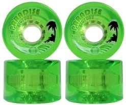 Paris Longboard Trucks, Wheels, Hardware, And Abec 7 Bearings Kit - V2 180 Blue + Bigfoot 65mm 78A Green -Powell Peralta Store BF 65IS GRN 4 34419.1666730446