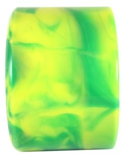 Bigfoot Longboard Wheels - 76mm Marble Swirl - Green/Yellow -Powell Peralta Store BF 76SW YLGR 3 34018.1467056013