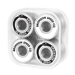 Bronson Skateboard Bearings Roman Pabich Pro G3 White/Black