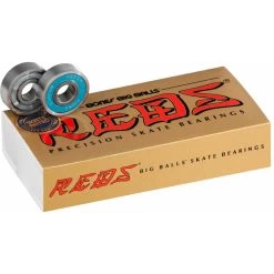 Bones Big Balls Reds Bearings 16-Pack (Enough For 8 Wheels)