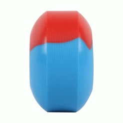 Blank Skateboard Wheels 52mm X 32mm 99A USA Made Split Color Cyan Blue/Red -Powell Peralta Store BWHL981 4 46752.1672696332