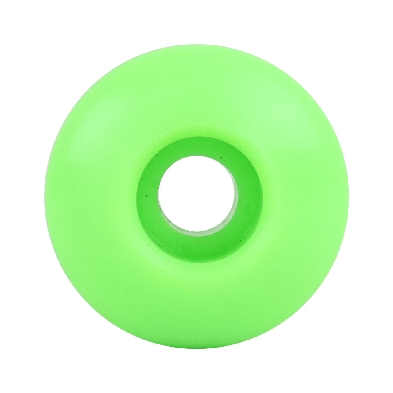 Blank Skateboard Wheels 52mm X 32mm 99A USA Made Neon Green 2 Blank Skateboard Wheels 52mm X 32mm 99A USA Made Neon Green - Image 2