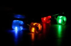 LED Wheels BLUE 60mm -Powell Peralta Store Blank LEDwheel ALLGLOW 09106.1434666012